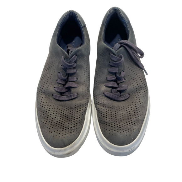 Cole Haan Men's GrandPro Rally Sneakers 10M Gray Perforated Lace Up Low Top - Picture 1 of 8